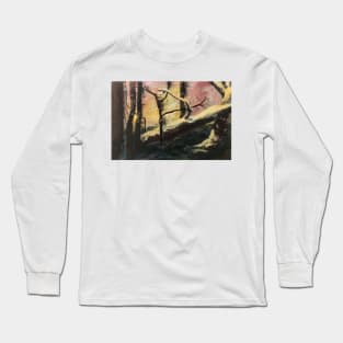 Abstract forest Long Sleeve T-Shirt